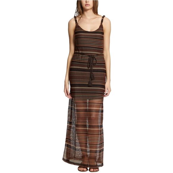 Sanctuary Clothing Womens Striped Maxi A-line Dress, desertescape, S - Picture 1 of 1